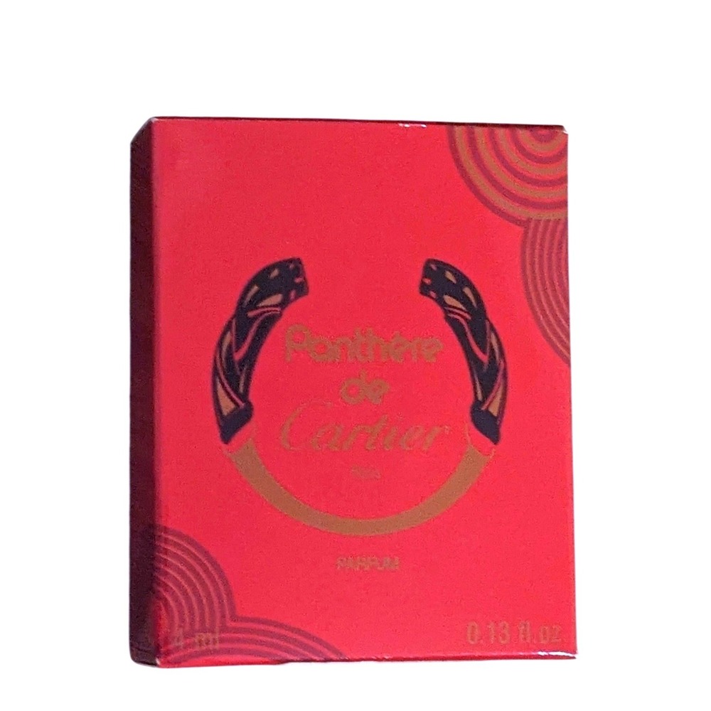 Panthere de Cartier Parfum 4ml 0.13 fl oz Vintage Mini Splash with Box France